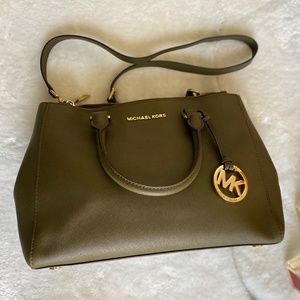 Michael Kors Leather Satchel